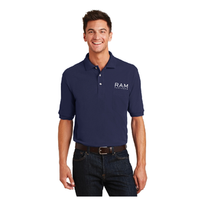 Port Authority® Heavyweight Cotton Pique Polo with Pocket - K420P