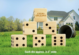 Giant Lawn Dice - 6 Piece