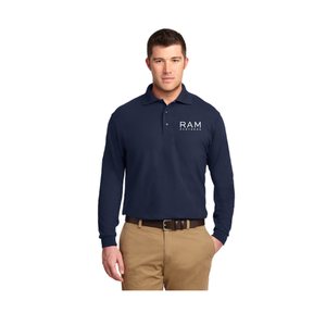 Port Authority Silk Touch Long Sleeve Polo - K500LS